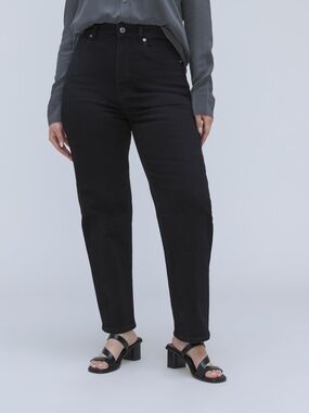 The Way-High® Hourglass Jean - Coal Black